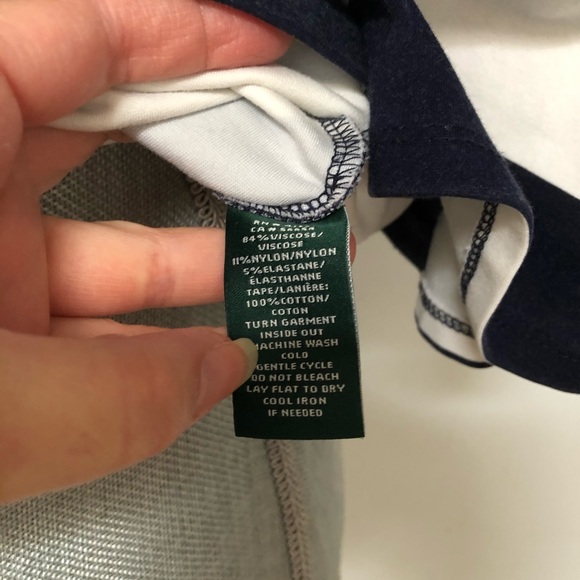 *SOLD* Lauren by Ralph Lauren bell ruffle sleeve top - Picture 5 of 8